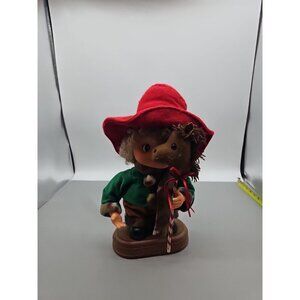 VTG Telco 12" SMALL FRY Motion-ettes Animated Musical Christmas Boy Horse Video‎